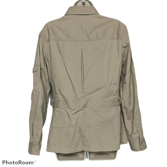 Jones Wear Sport Jacket Tan Button Up Size 10 - Picture 2 of 4